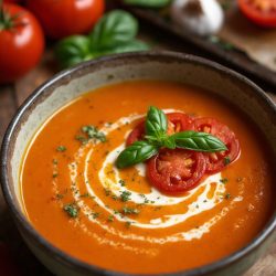 Discover a Delicious Roasted Tomato Basil Soup
