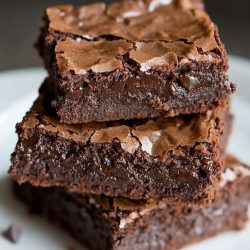 Easy chocolate brownie recipe