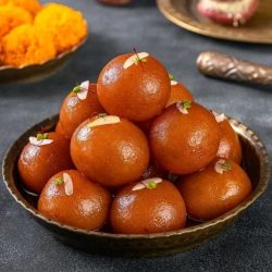 Hot gulab jamuns after a delicious meal is most…