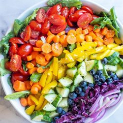 Rainbow Veggie Salad - Healthy Summer Recipes…