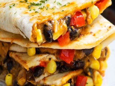 Vegetable-and-Cheese-Quesadilla